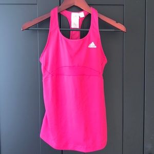 Women’s small pink adidas workout tank